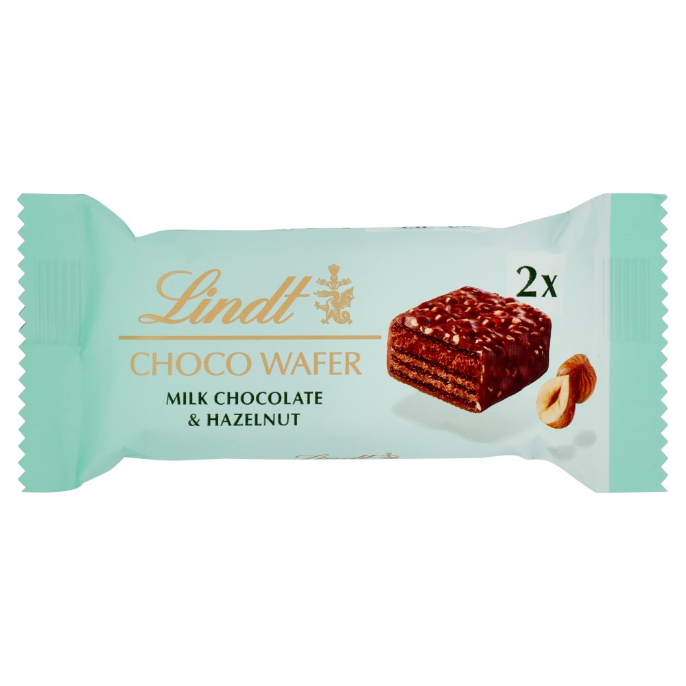 LINDT CHOCO WAFER LAT/NOC.GR.30                   
