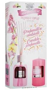 CONF.REG.SWEETHOME PROFUMATORE+CANDELA ORCHIDEA VANIGLIA