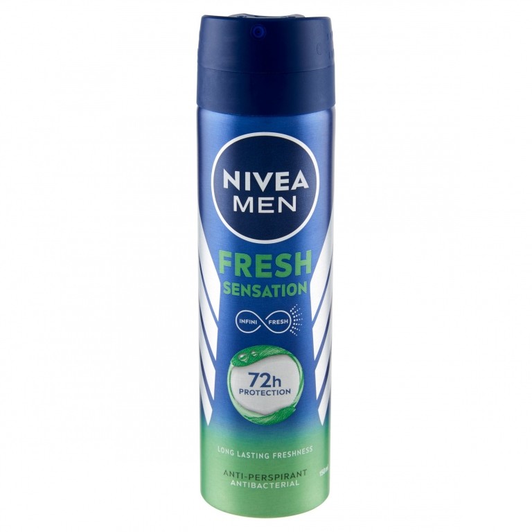 DEO NIVEA SPRAY MEN SPY FRESH SENSATION 150ML