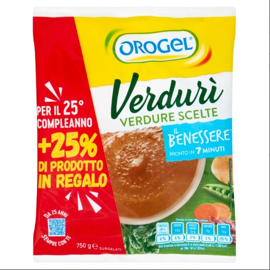 OROGEL VERDURI'VERDURE SCELTE G600                