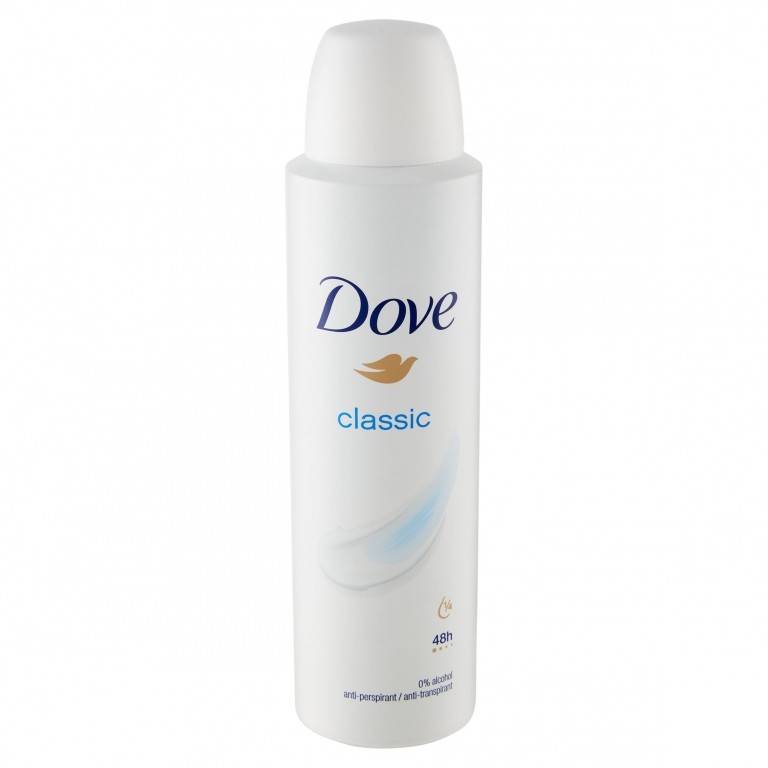 DEO DOVE SPRAY CLASSIC 48H ML.150