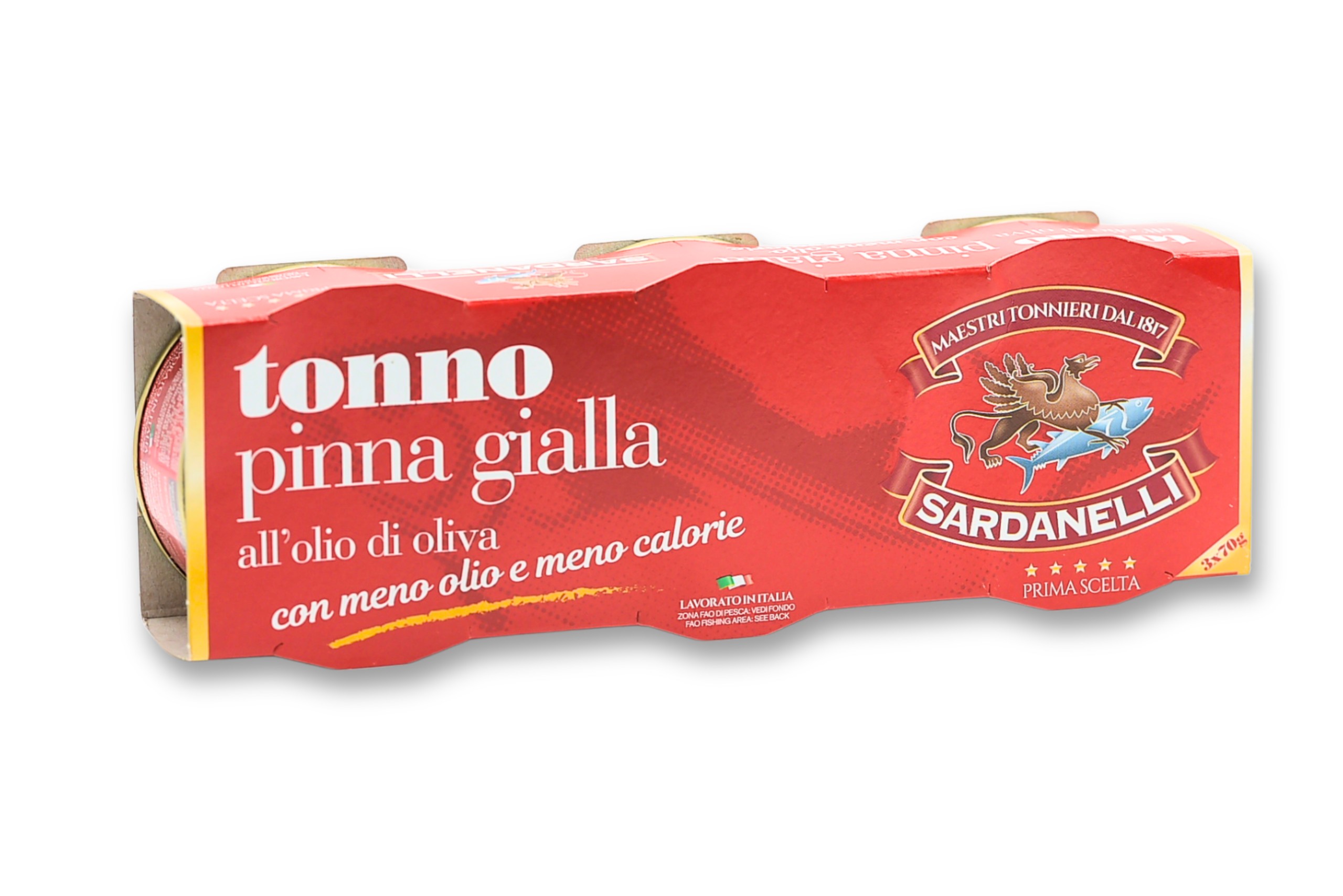 TONNO SARDANELLI O.O.GR70X3 5STELLE PIU'LEGGERO   