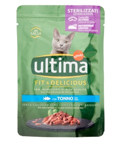 ULTIMA GATTO TONNO STERILIZZATO GR.85