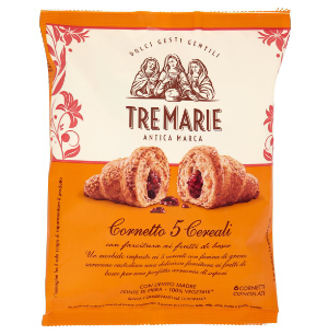 CORNETTO 5 CEREALI F.BOSCO TRE MARIE X6 G390      