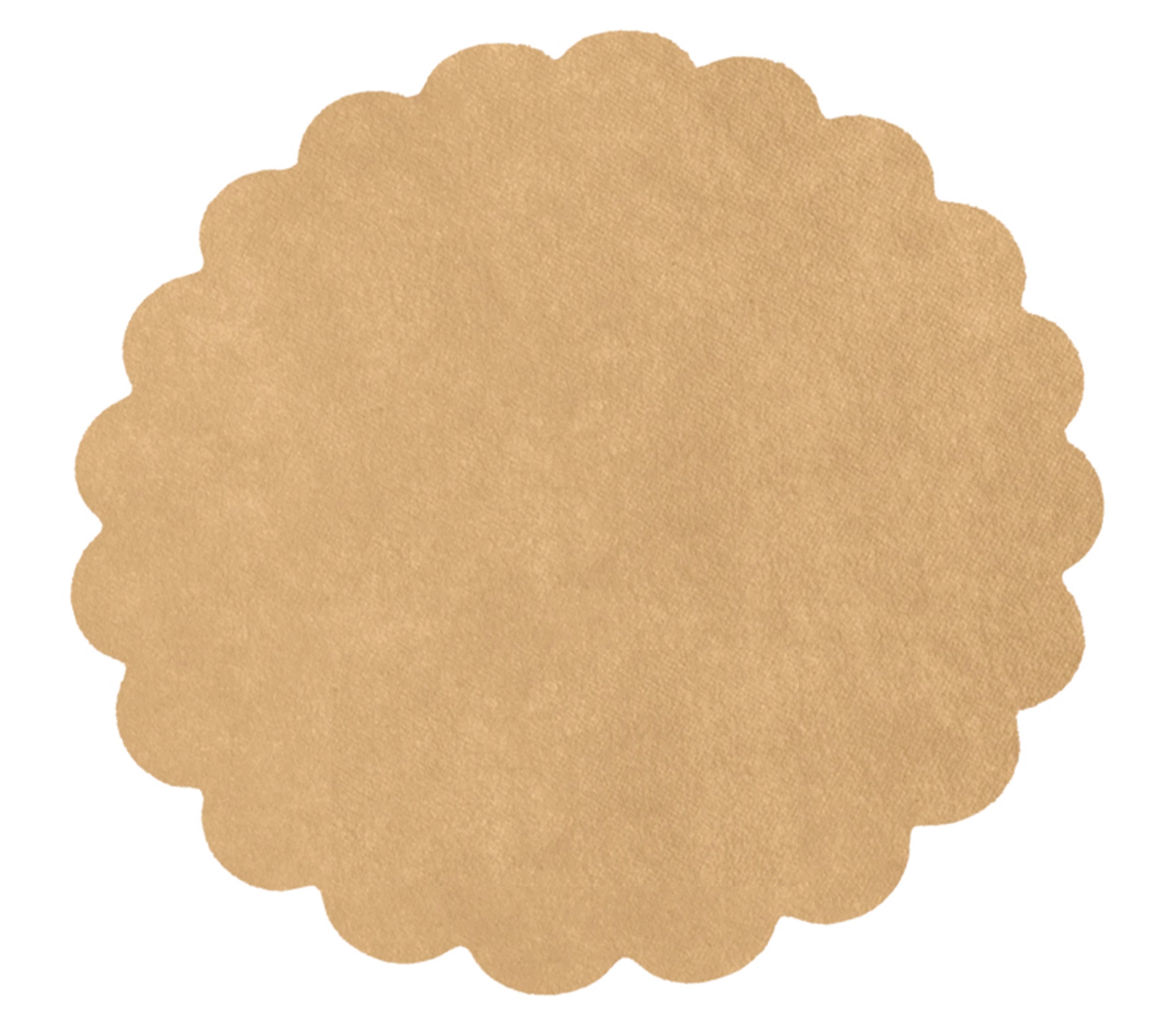 SOTTOFRITTI TONDO CARTA PAGLIA 21 CM PZ.500