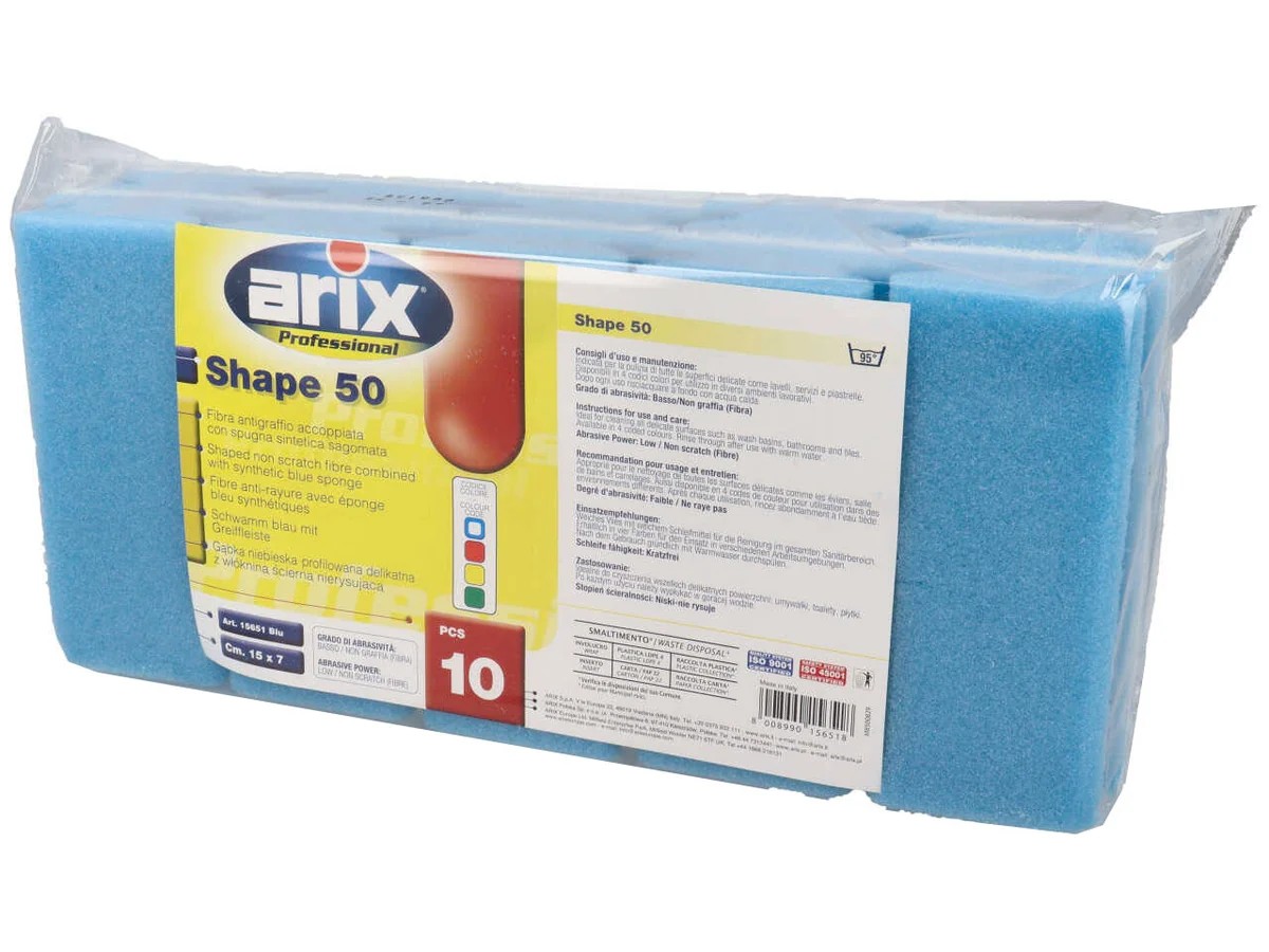ARIX PROF.SPUGNA SAGOM.ANTIGRAFFIO PLUS X10       