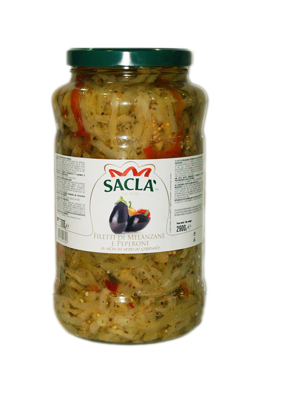 MELANZANE SACLA' FILETTI KG.3.100