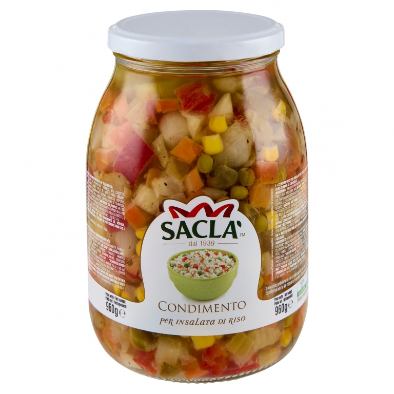 SACLA' CONDIMENTO INSALATA DI RISO GR.960 VASO