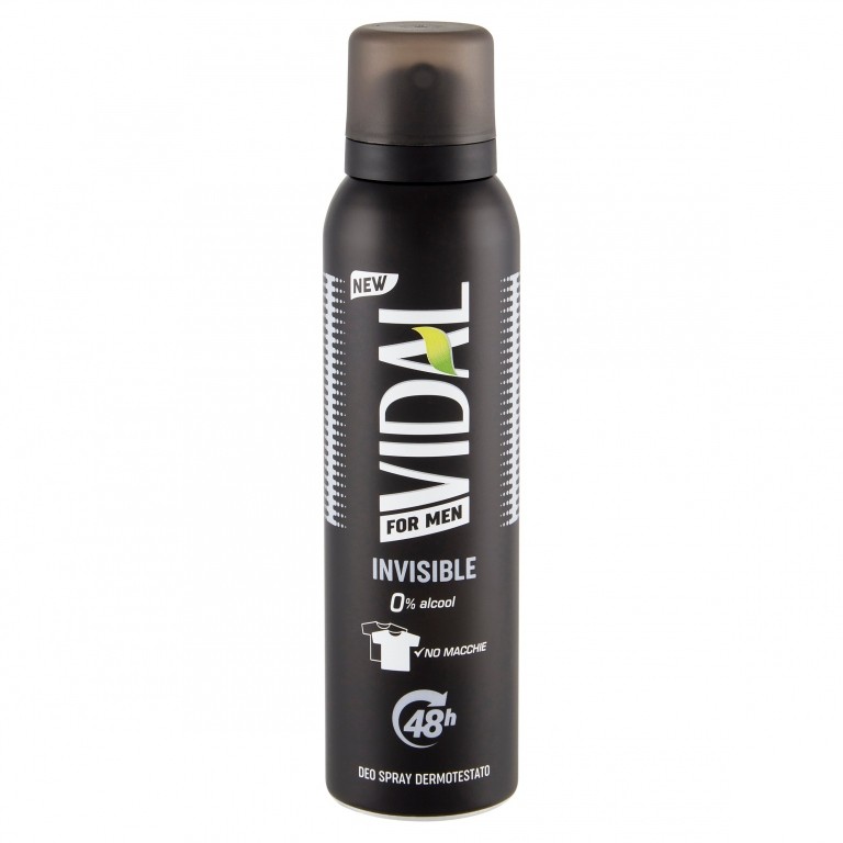 DEO VIDAL SPRAY FOR MAN INVISIBLE ML150