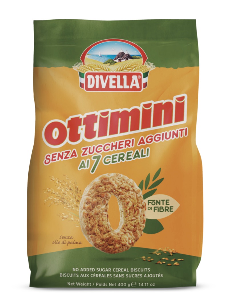 BISC. DIVELLA OTTIMINI 7 CEREALI S/Z GR.400