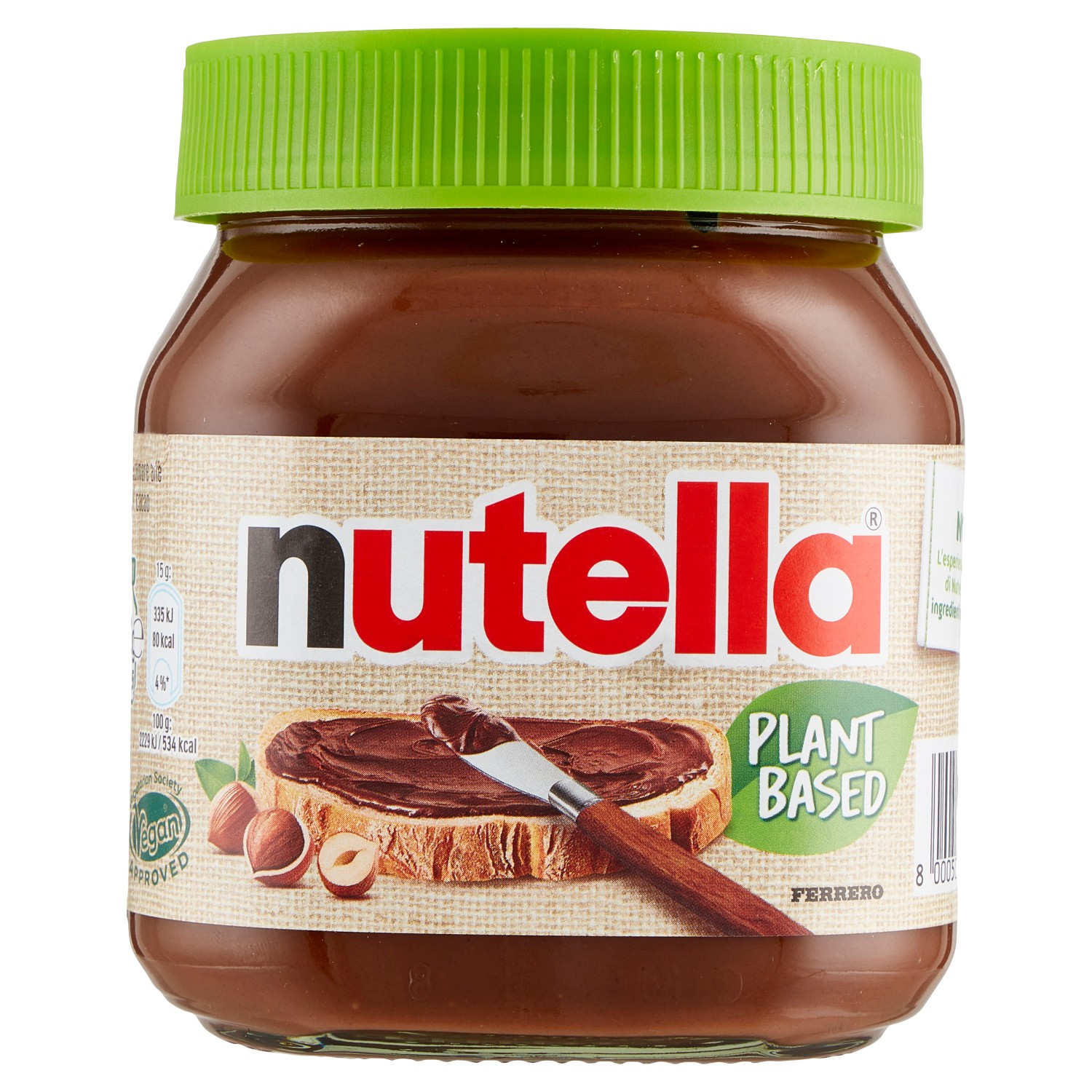 FERRERO NUTELLA PLANT BASED GR.350                