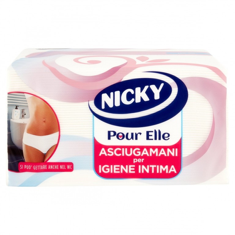 ASCIUGAMANO IGIENE INTIMA MONOUSO NICKY PZ100