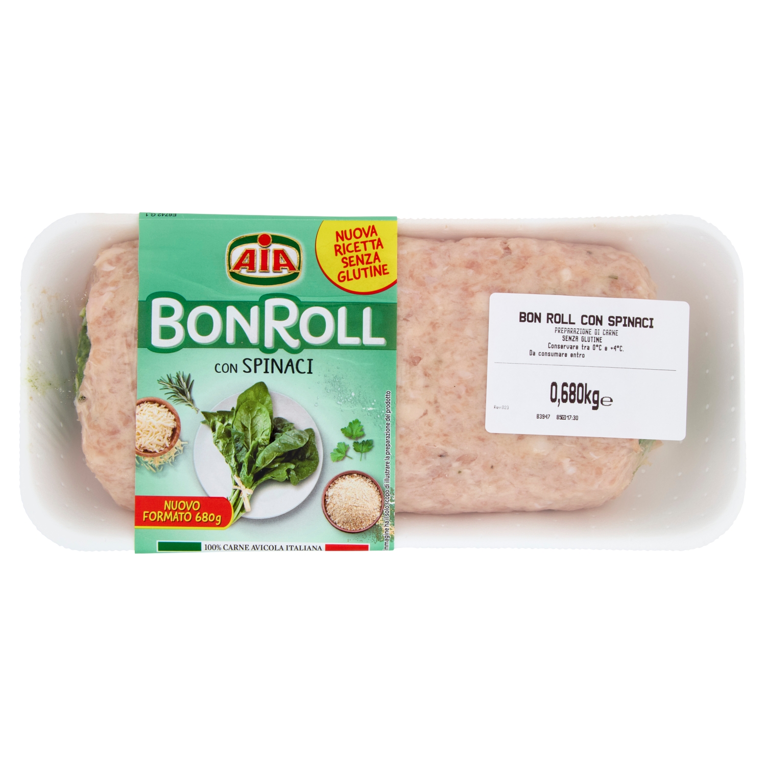 BON ROLL CON SPINACI AIA GR.680                   