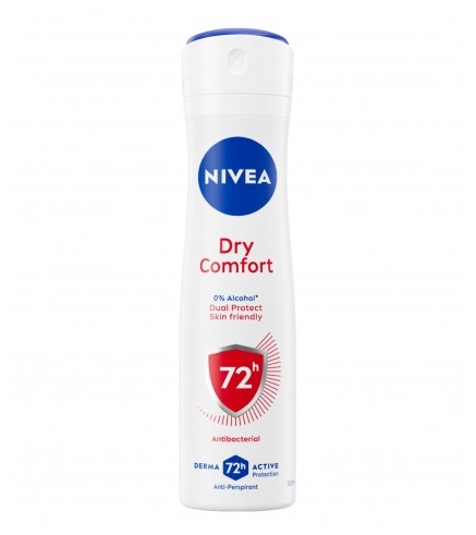 DEO NIVEA SPRAY DRY CONFORT 72 H. ML150