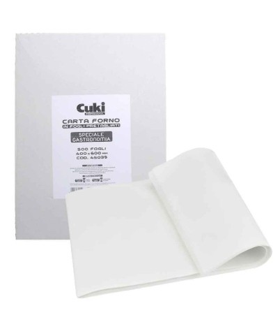 CARTA FORNO CUKI PROFES.FOGLI 40X60 PZ.500