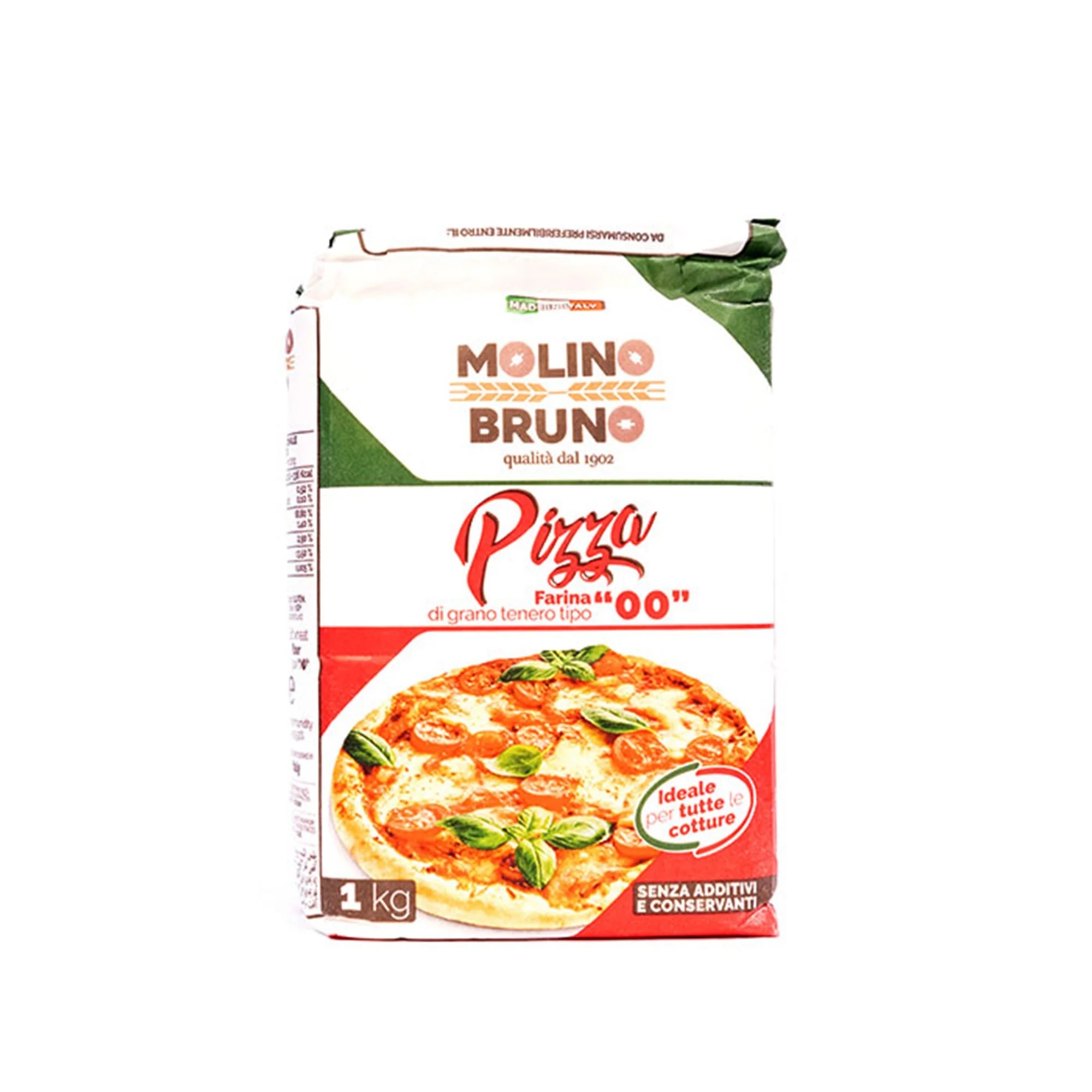 FARINA MOLINO BRUNO PIZZA OO KG1