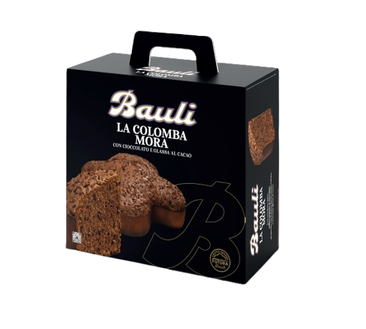 BAULI C.BA MORA C/CIOCC.E GLASSA CACAO GR.700     