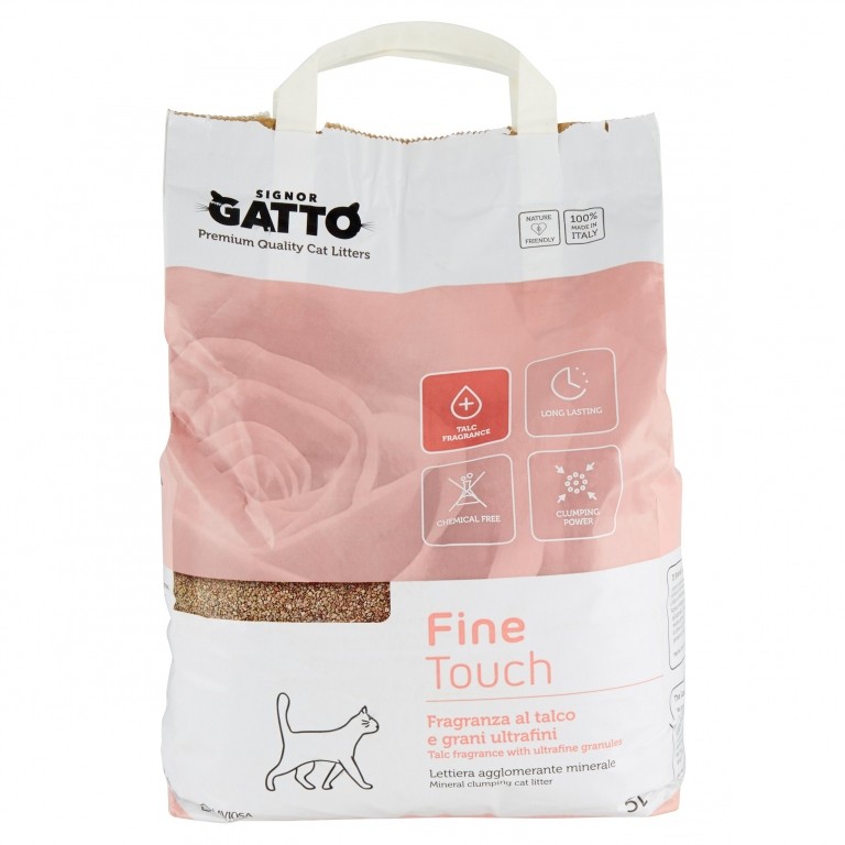 LETTIERA SIGNOR GATTO PROFUMATA AGGLOMERANTE LT.5