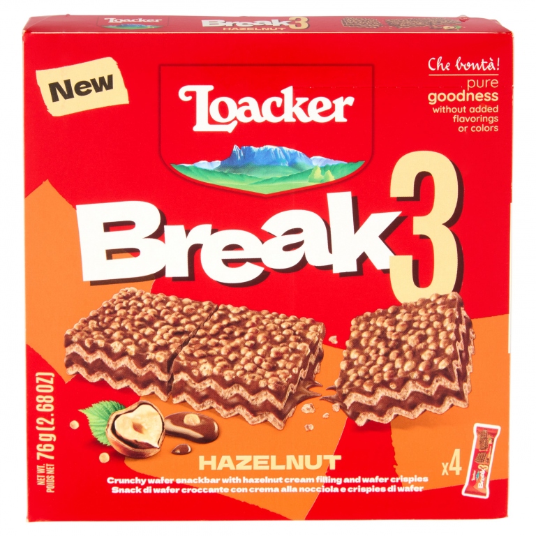 WAFER LOACKER BREAK3 GR.19X4                      