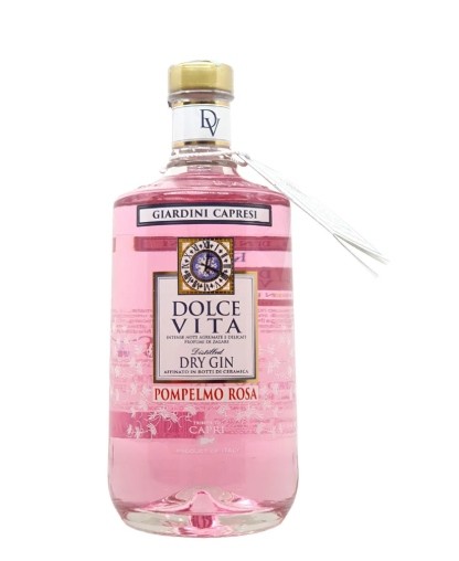 GIN DRY DOLCE VITA POMPELMO ROSA CL.70            