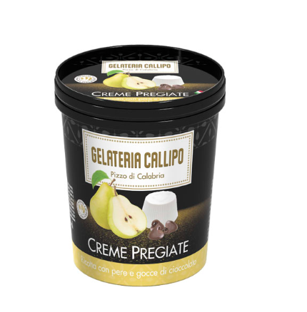 GELAT.CALLIPO BARATTOLO RICOTTA/PERA GR.500       