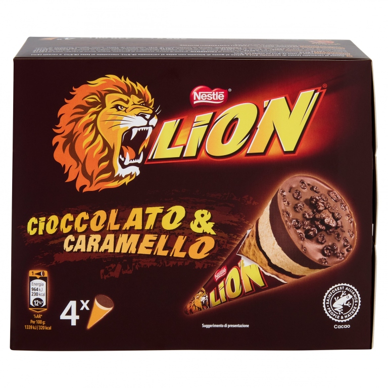 CONO CARAMELLO LION X4 G288                       