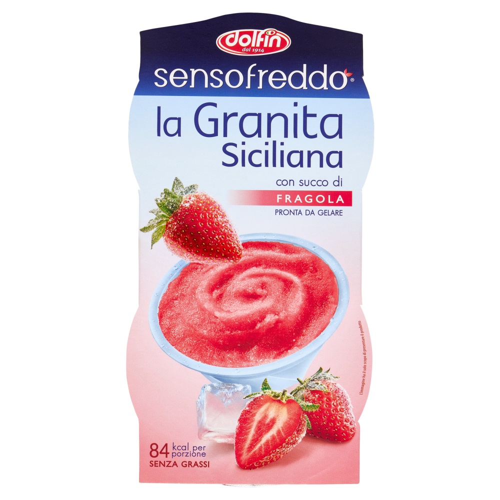 GRANITA SENSOFREDDO FRAGOLA ML.200                