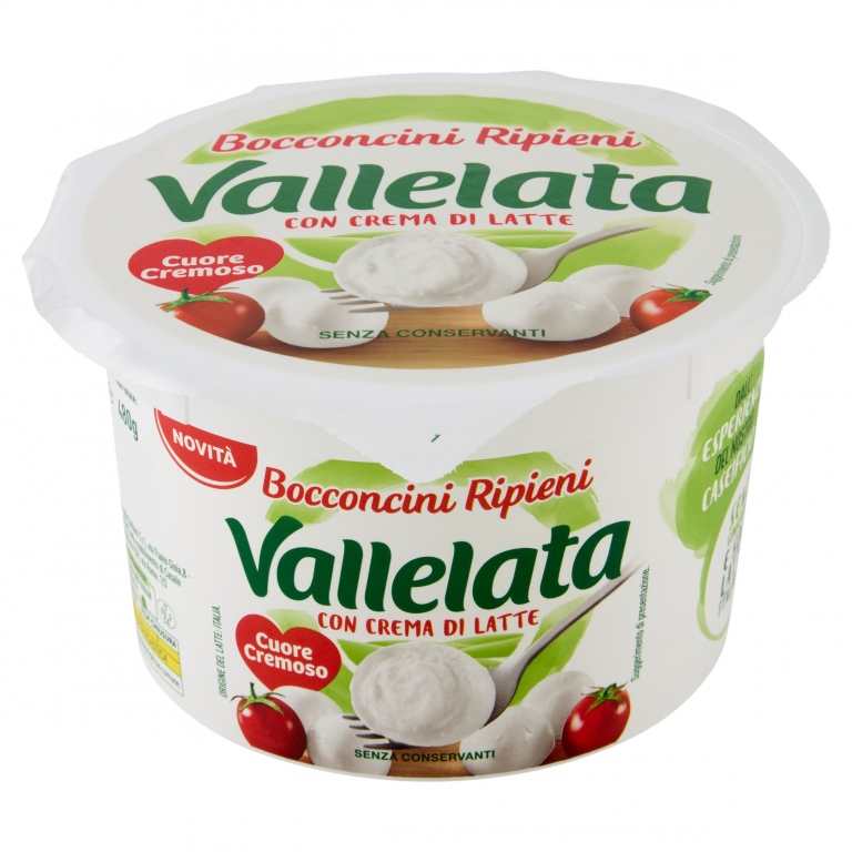 VALLELATA 8 BOCCONCINI RIPIENI 180 G