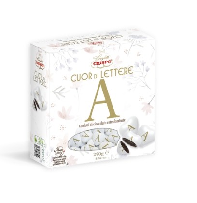 CONFETTI CRISPO CUOR DI LETTERA A  GR250          