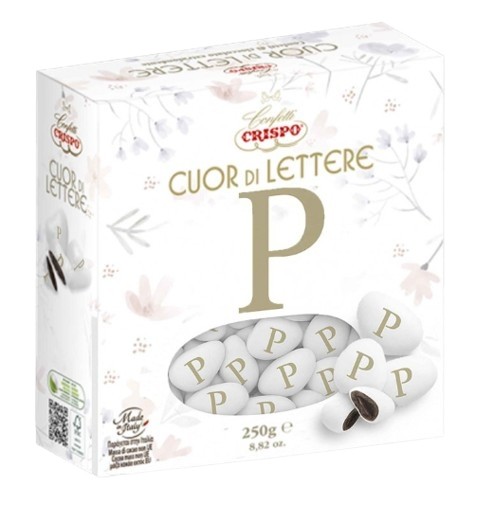 CONFETTI CRISPO CUOR DI LETTERA P  GR250          