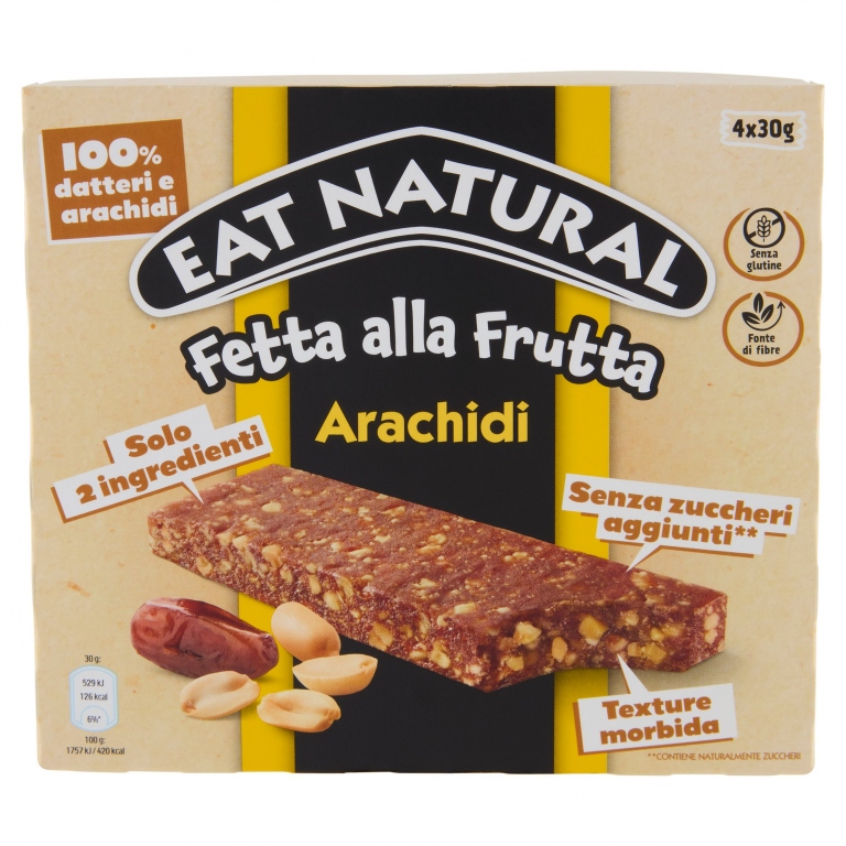 BARRETTA EAT NATURAL SOFT ARACHIDI 120G