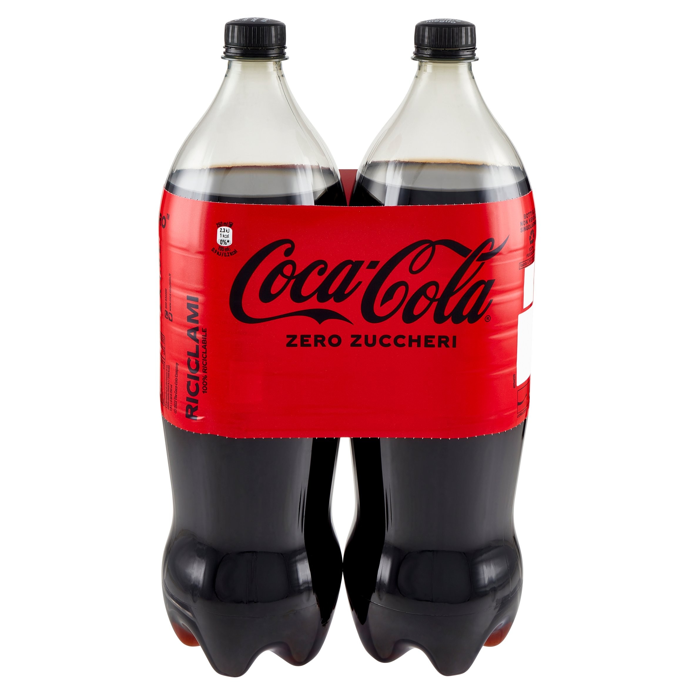 COCA COLA ZERO BIPACK LT.1,5X2 PET                