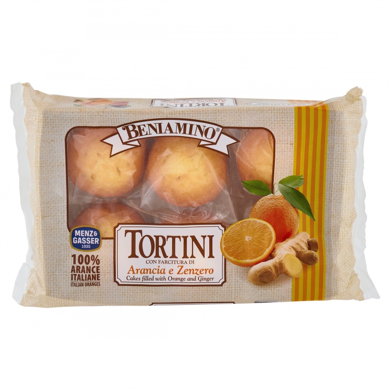 TORTINI BENIAMINO ARAN/ZENZERO GR.250             