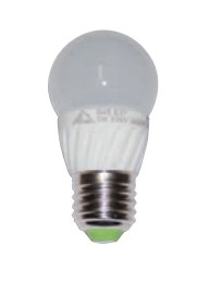 LAMPADA SFERA E27 7W LUCE NATURALE