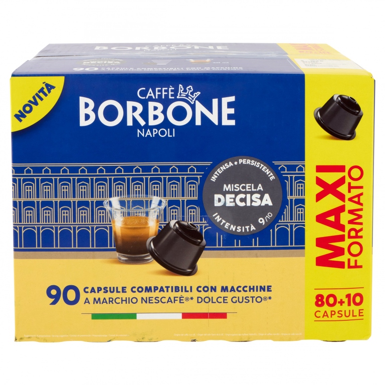 CAFFE' BORBONE COMP.DOLCEG.DECISA X80PZ+10OM