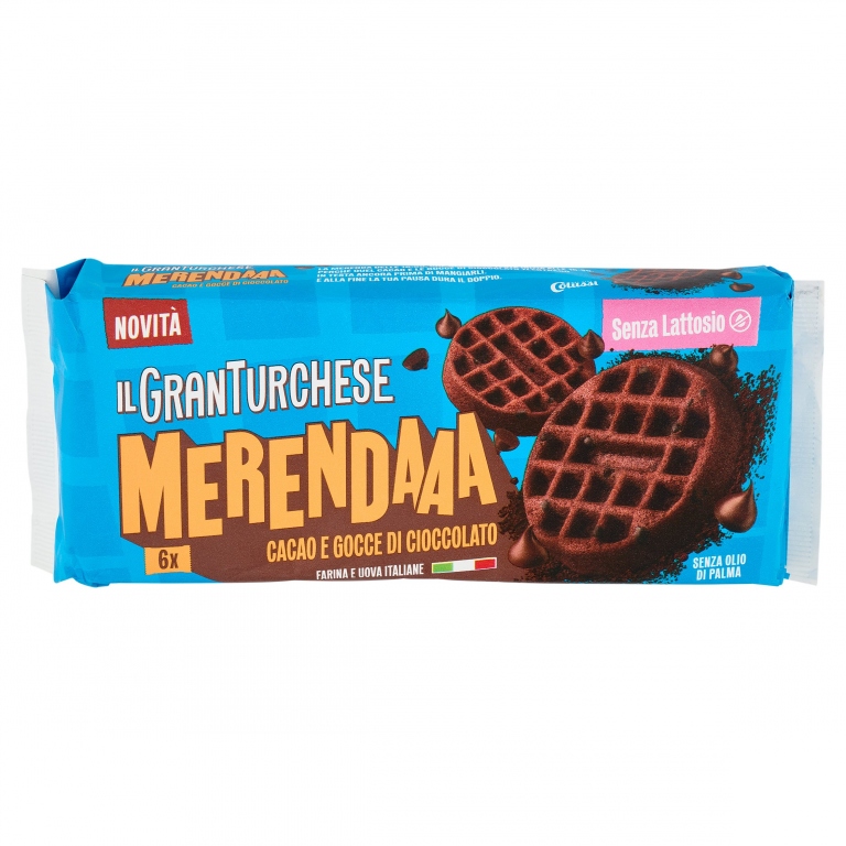 MERENDA GRAN TURCHESE CACAO/GOCCE GR.240          