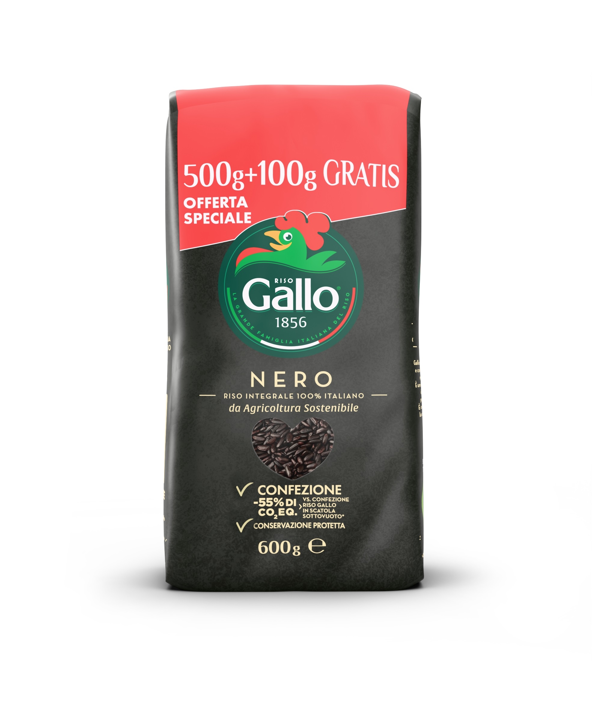 GALLO CHICCHI E FANTASIA  GALLO NERO INTEGRALE 500+    100 OM