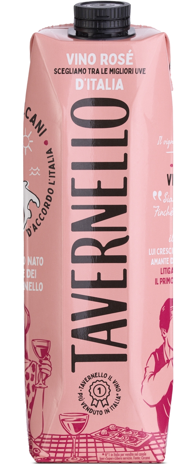 TAVERNELLO VINO ROSATO 1 L