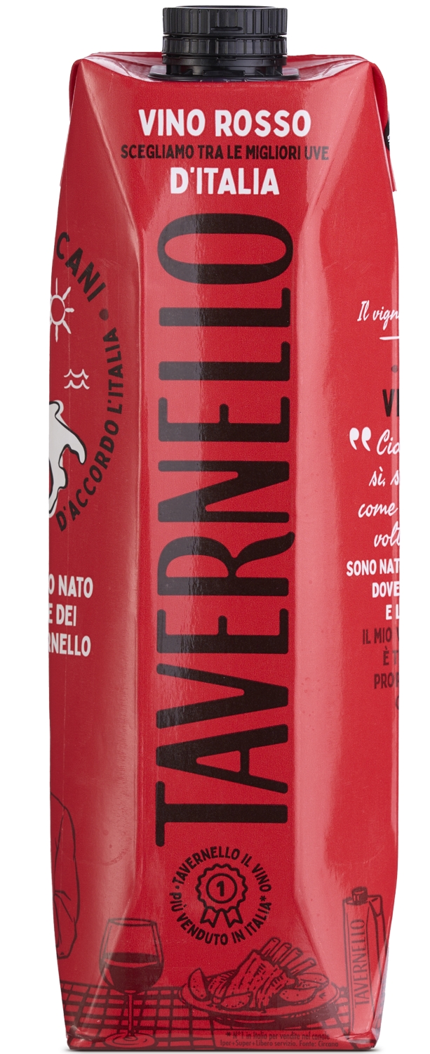 TAVERNELLO VINO ROSSO 1 L