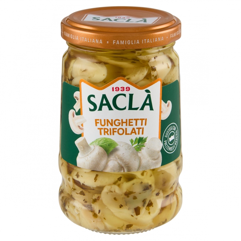 FUNGHETTI SACLA' TRIFOLATI GR.190                 