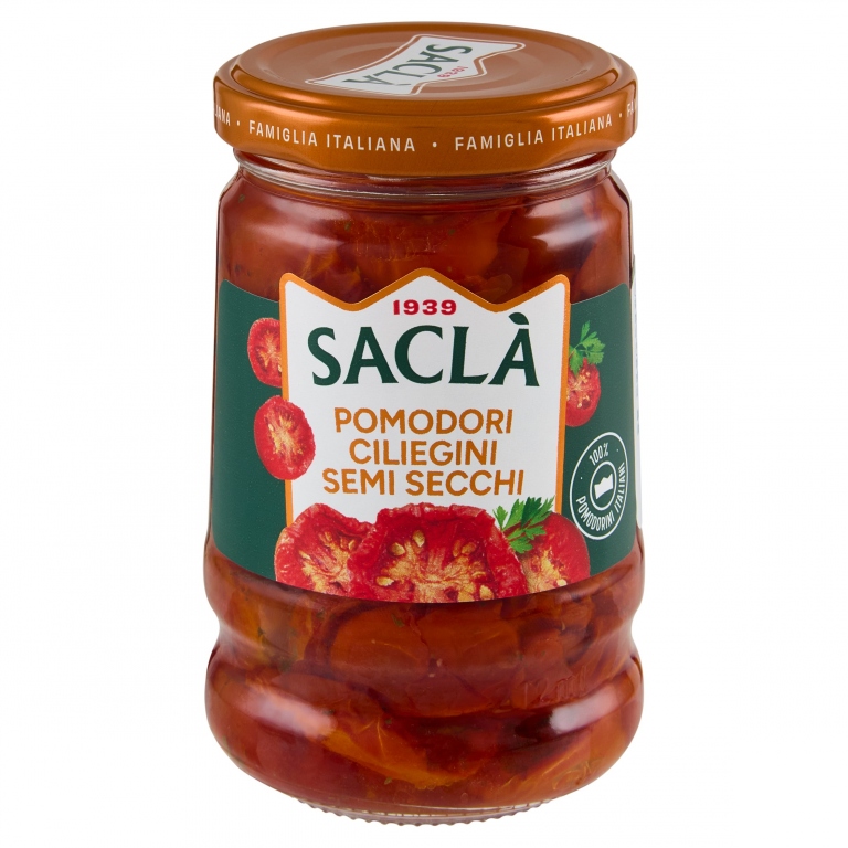 POMODORINI SACLA' CILIEGINI SEMISECCHI GR.180     