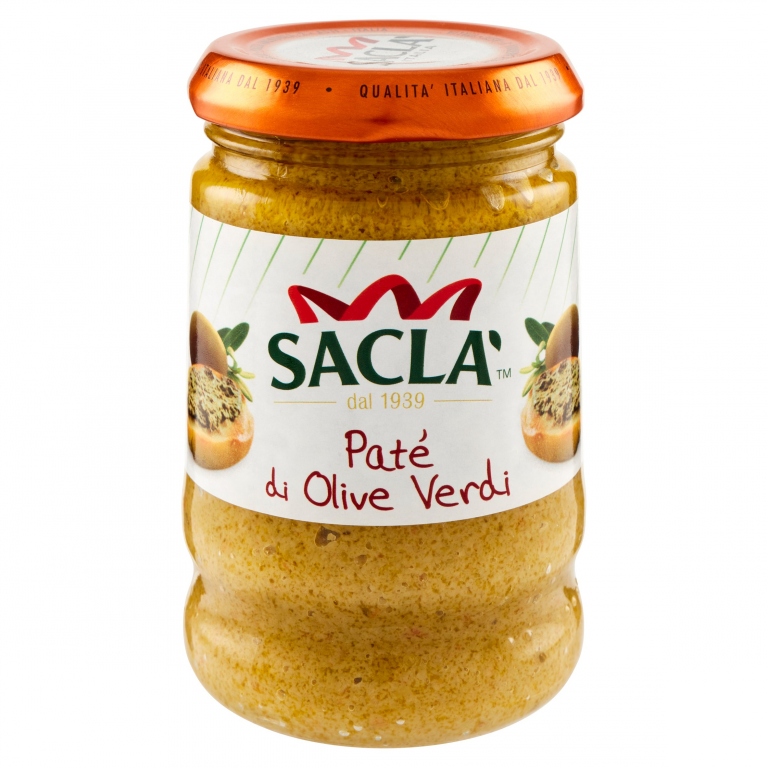 PATE' SACLA'DI OLIVE VERDI GR.190                 