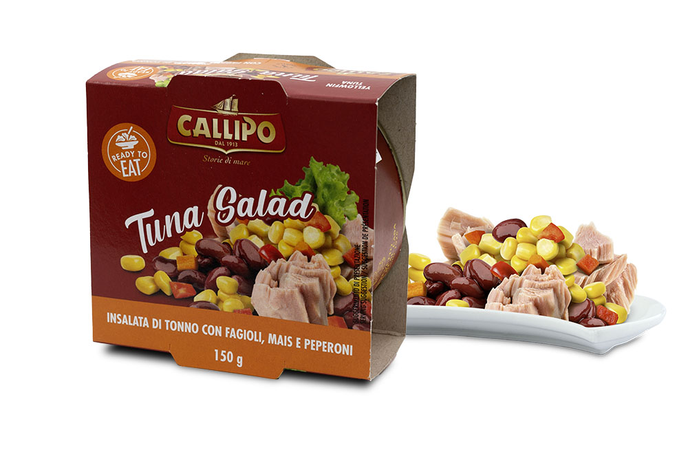 INSALATA CALLIPO TON/FAG/MAIS/PEPER.GR150         