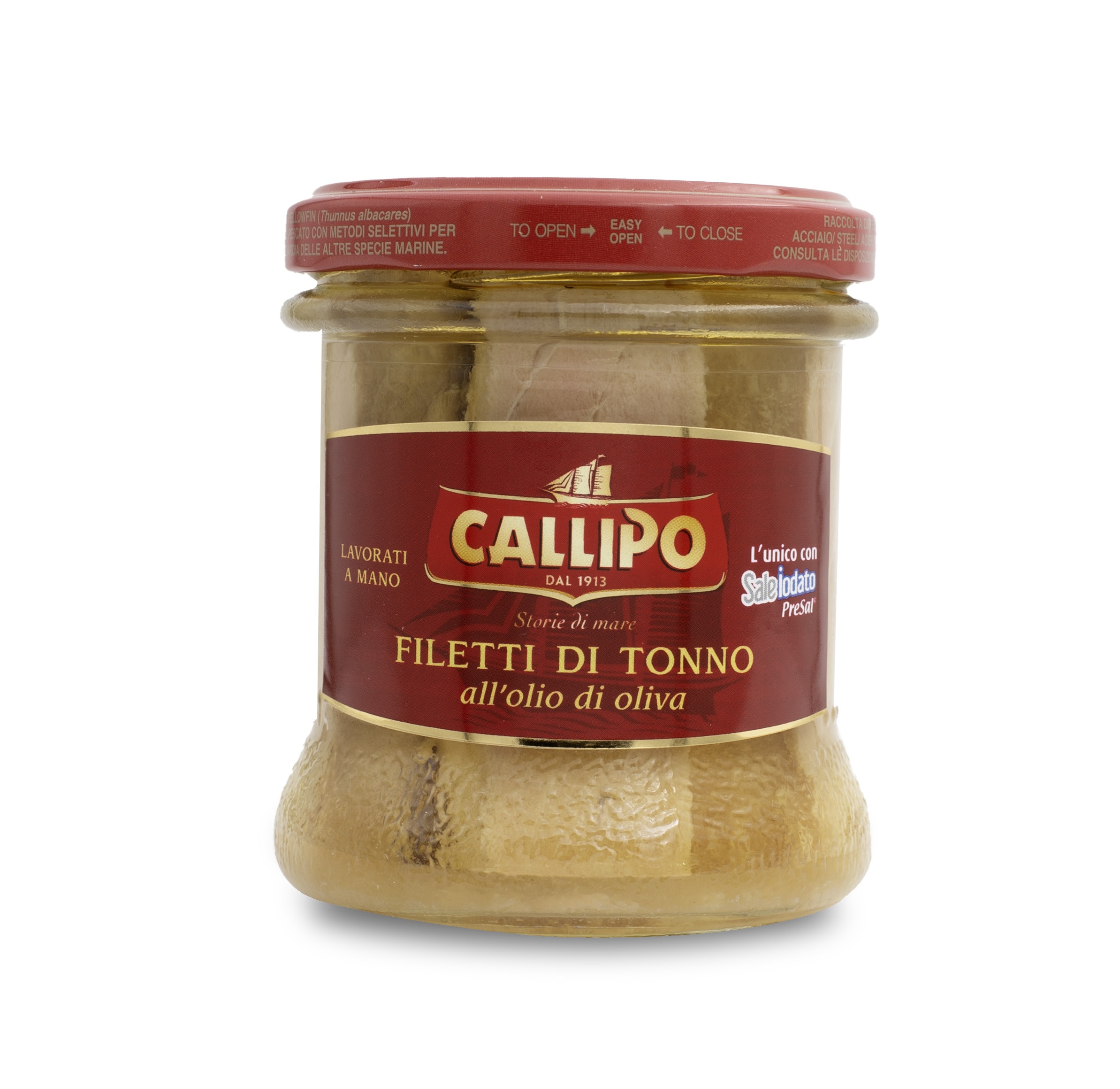 TONNO CALLIPO FILETTI GR.150 G.RE O.OLIVA         