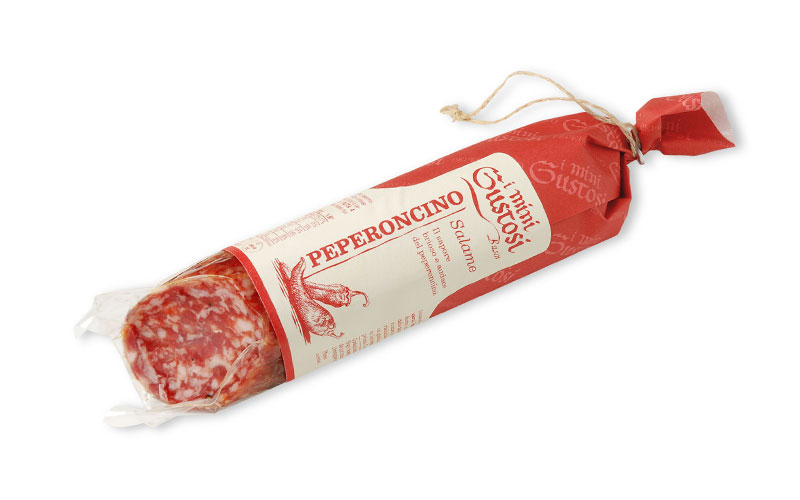 SALAME PEPERONCINO BUSIN GR.150 INCARTATO