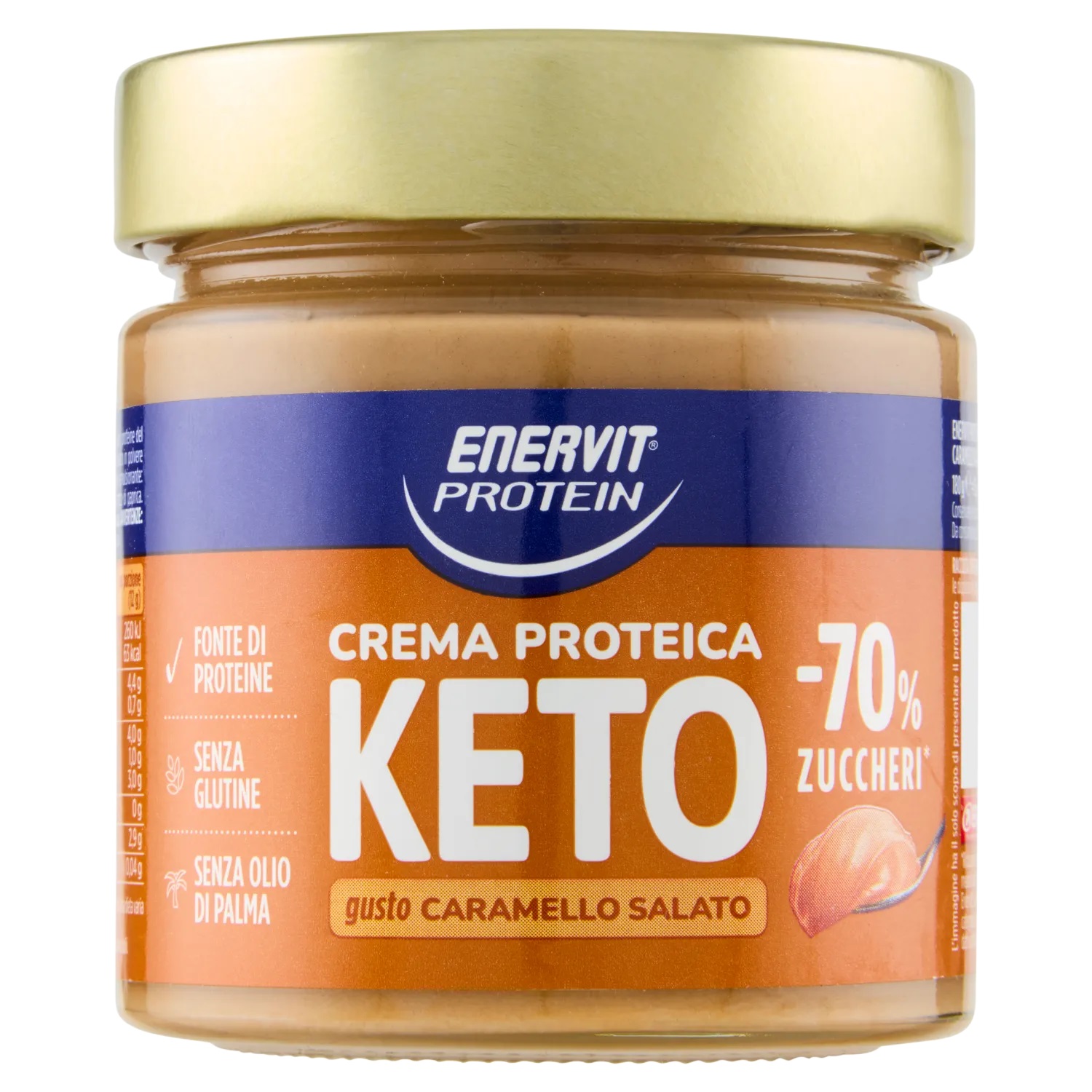 CREMA ENERVIT PROTEIN KETO CARAMELLO S.GR.180