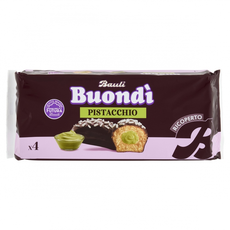 BUONDI'BAULI RICOPERTO PISTACCHIO X4PZ GR.184