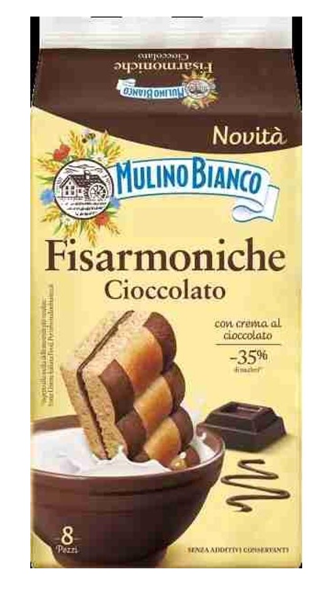 FISARMONICHE CIOCCOLATO M.BIANCO GR.296