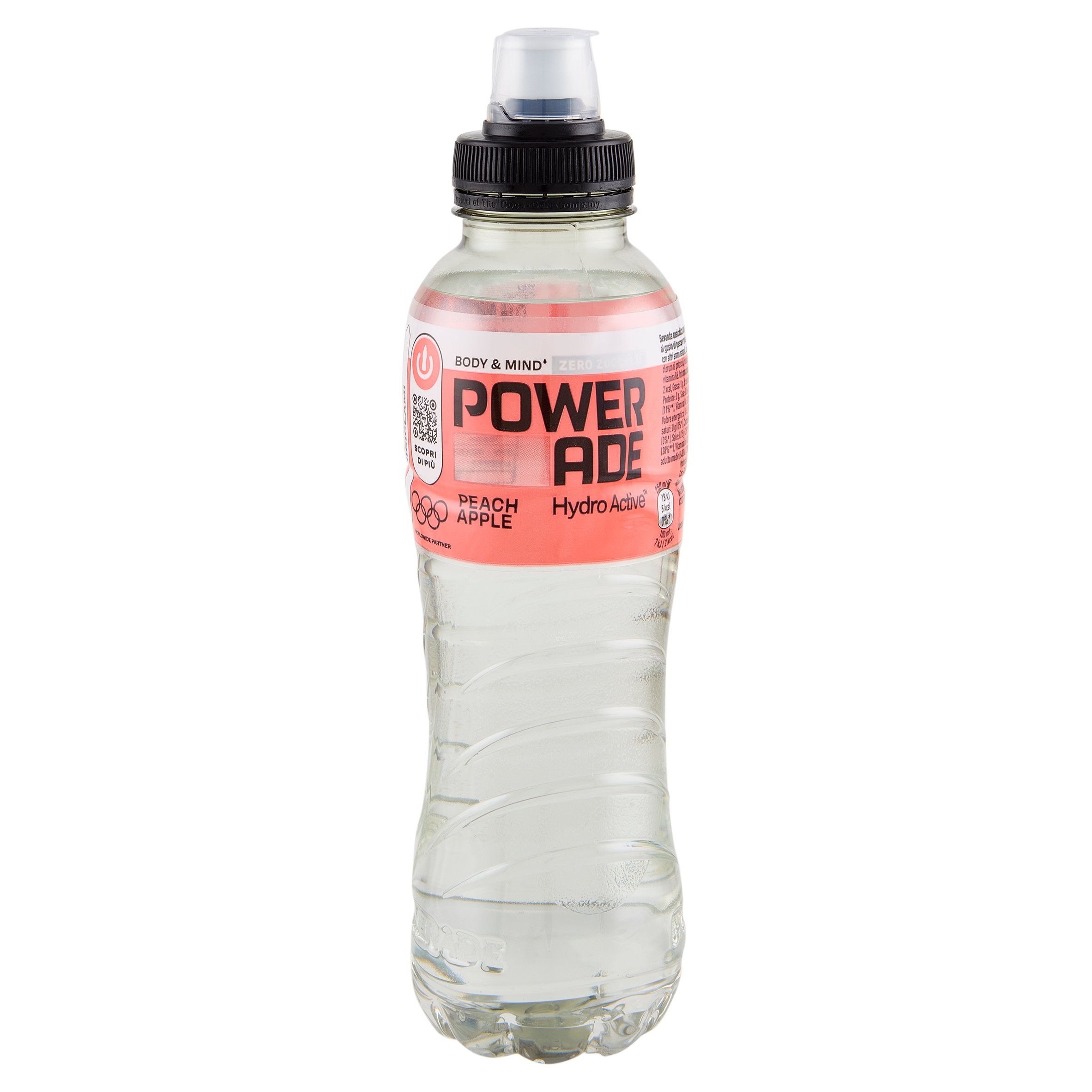POWERADE ACTIVE PEACH APPLE PET ML.500            
