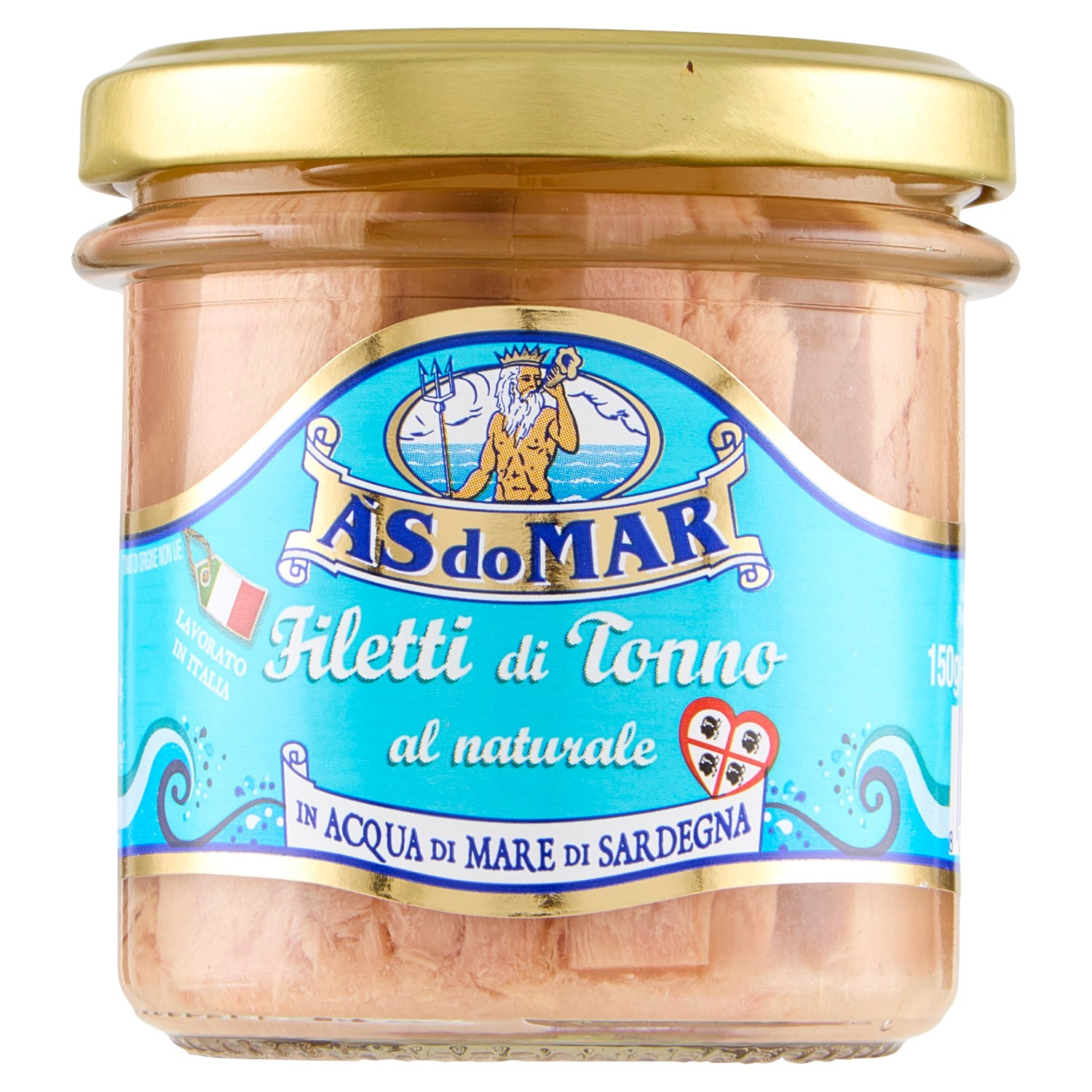 TONNO ASDOMAR FILETTI GR.150 AL NAT.VETRO         